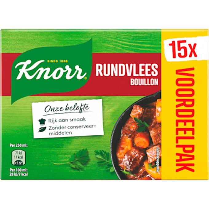 Bouillon blokjes rundvlees