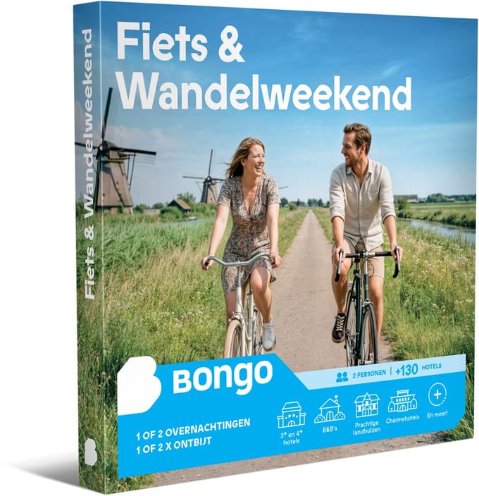 Bongo Bon -Fiets & Wandelweekend- Cadeaukaart