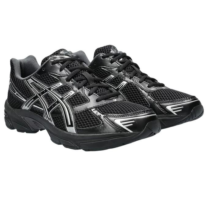 Asics GEL-1130 Sneakers Dames - Zwart - Maat 38 - Mesh/Synthetisch