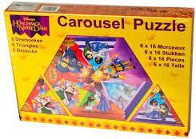Carousel puzzel klokkenluider van de notre dame