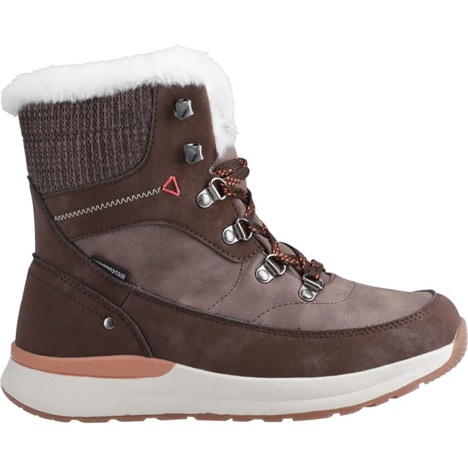 Cotswold Sheephouse Textiel Dames Bruine Wandelschoenen