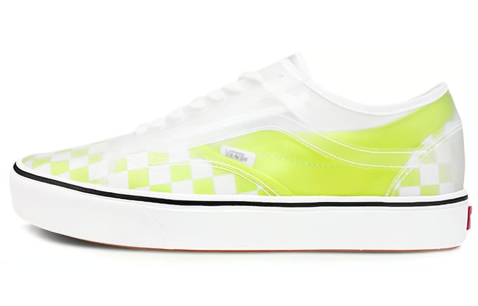 Slip-Skool ComfyCush Vans 'Damier Jaune Sécurité' VN0A4P3EWYJ 40.5 yellow