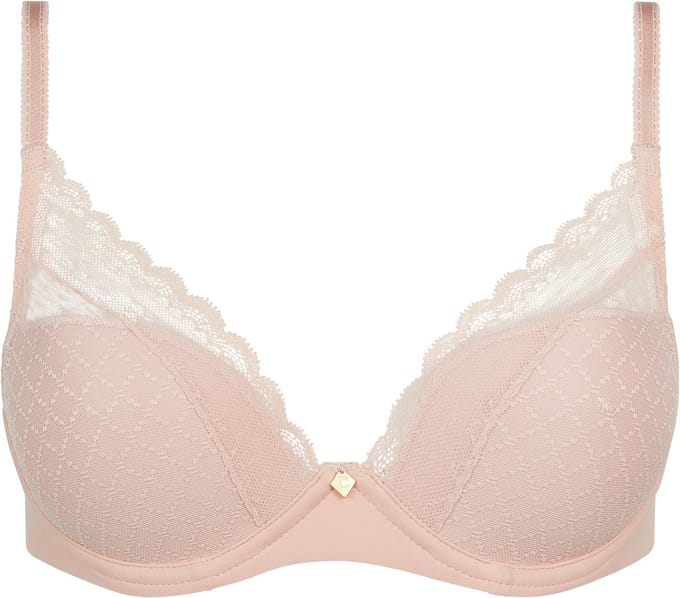 Chantelle - Norah Chic - Plunge T-Shirt Bh - Racerback - SOFT PINK