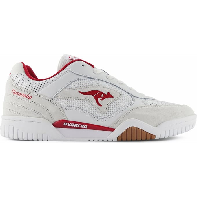 KangaRoos Net Pressure White/red Größe: 46 | Trainers Outlet | Herren | Weiß