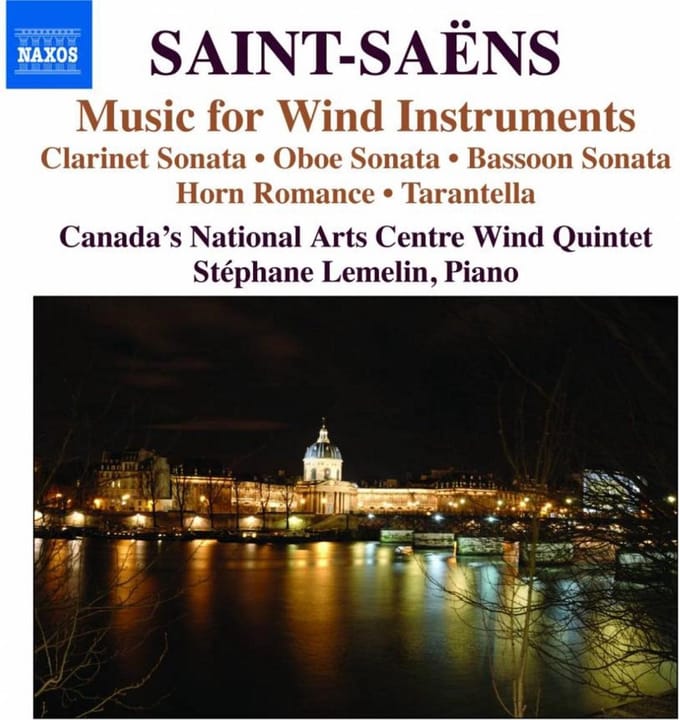 Stéphane Lemelin, Canada's National Arts Centre Wind Quintet - Saint-Saëns: Music For Wind Instruments (CD)