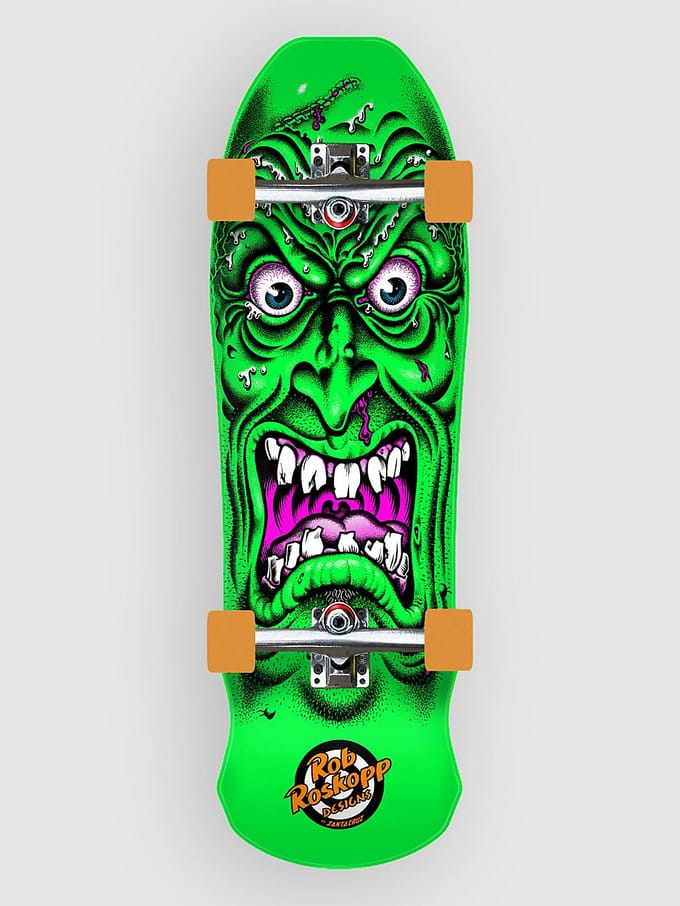 Santa Cruz Roskopp Face 9.5" Complete groen