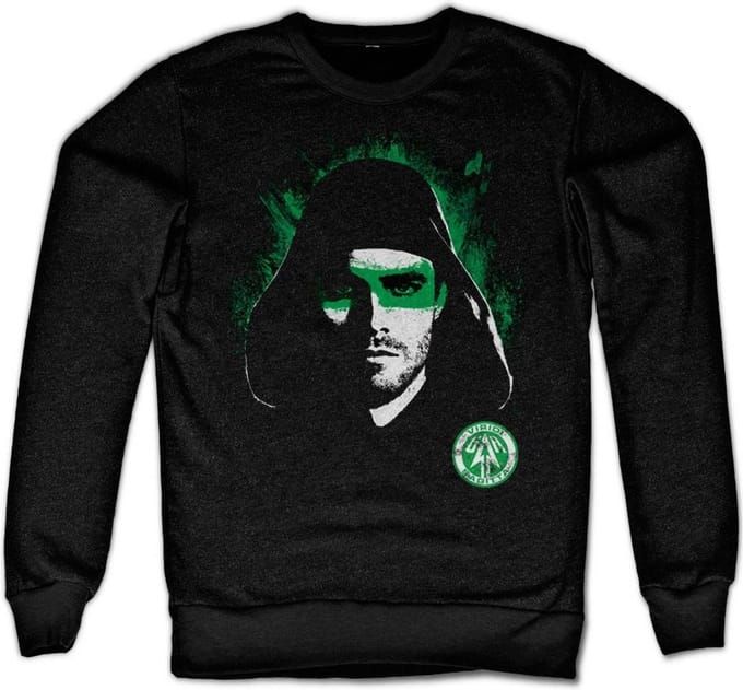 DC Comics Arrow Sweater/trui -S- Viridi Sagitta Zwart