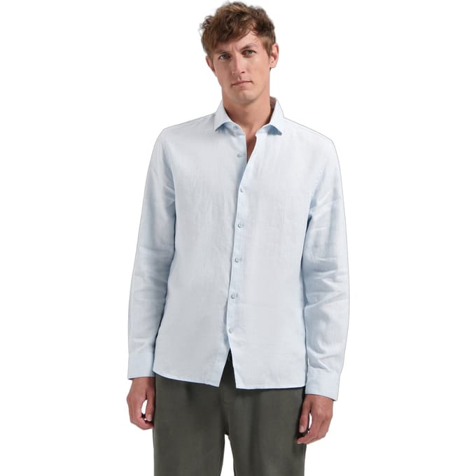 Dstrezzed Ds-jagger Shirt Lt. Blue Taglia: M | Camicie Casual Outlet | Uomo | Blu