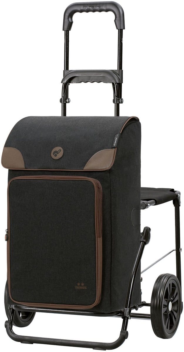 Andersen Shopper Komfort Shopper Holk Winkelwagen 58 cm - 45 L - schwarz