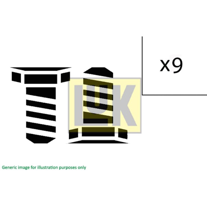 Schaeffler Luk Schroevenset vliegwiel LUK 411 0145 10