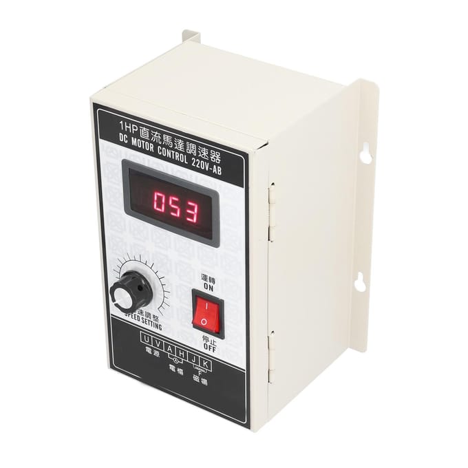 Motorsnelheidsregelaar Digitale Display Regulator Bedieningsschakelaar DC 220V Accessoire