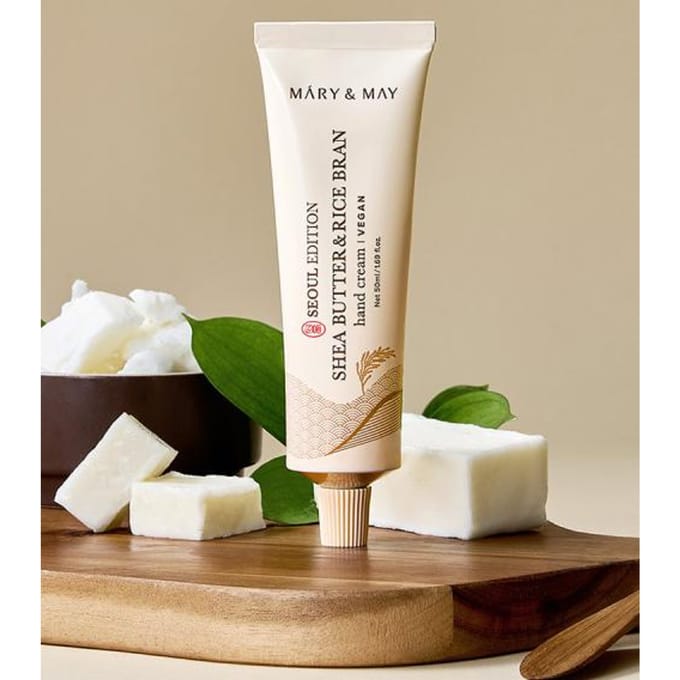 Mary May Shea Butter   Rijstzemelen Handcrème 50ml NONE white