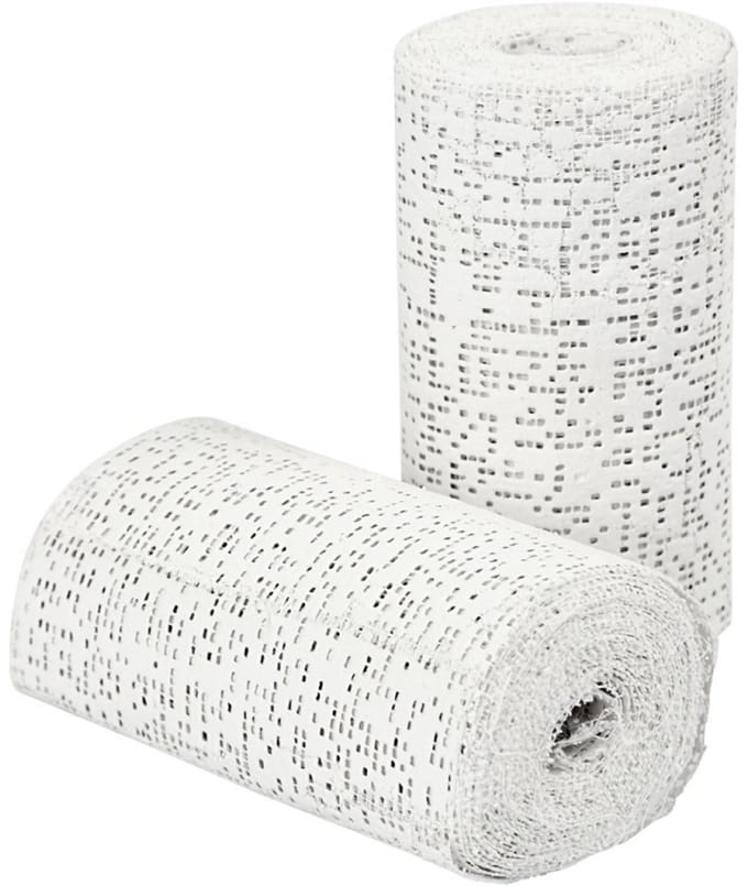 Gipsverband Creativ Company rol 10x270cm 2 rollen