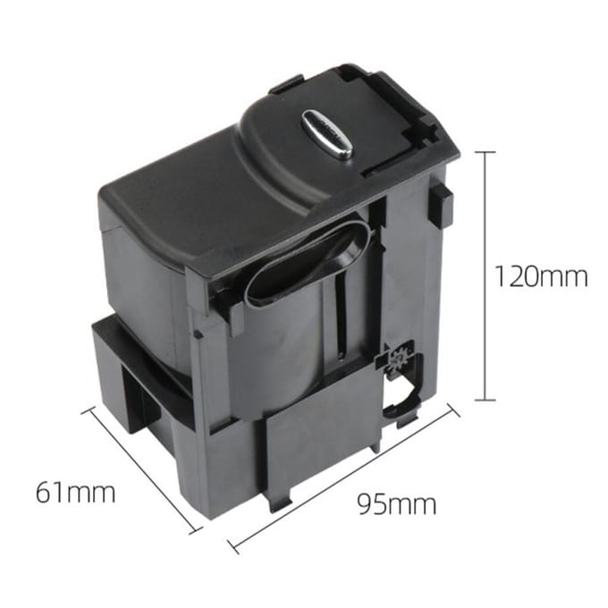 Auto Water Bekerhouder Middenconsole Mount Voor Mercedes Benz W211 E-Klasse 2003-08 black