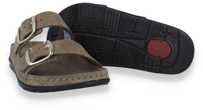 Comfort Plus Dames Slipper | Taupe | Maat: 36