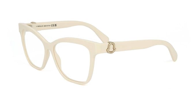 Moncler ML5165 Ivory 53/14/140 WOMAN Brilmonturen
