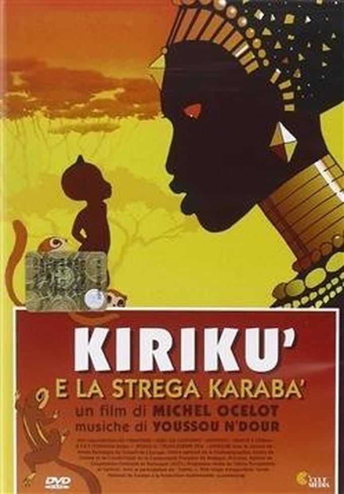 laFeltrinelli Kiriku' e La Strega Karaba' DVD Frans, Italiaans