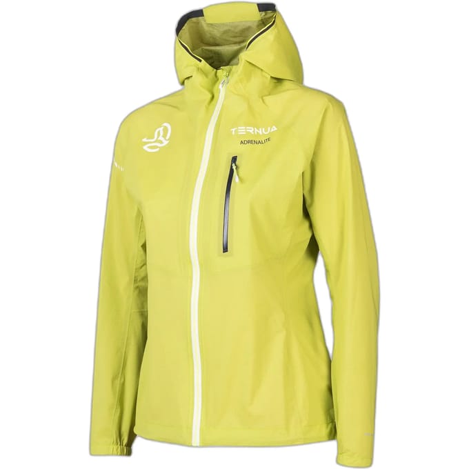Dame regenjack met capuchon en rits Ternua Cyclone