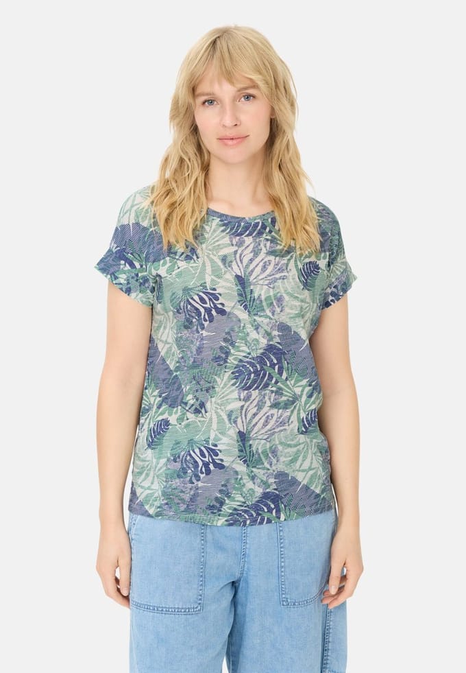camel active T-Shirt met ronde hals - Maat - Jadewomenswear-S