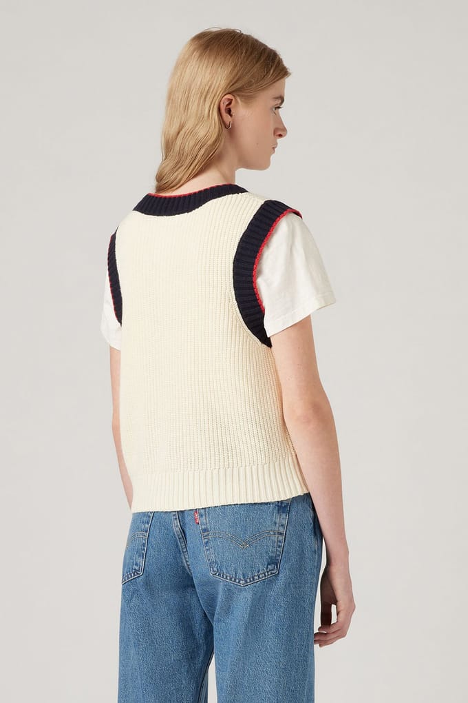 Levi's Brynn Sweater Vest Größe: L | Strickpullover Outlet | Damen