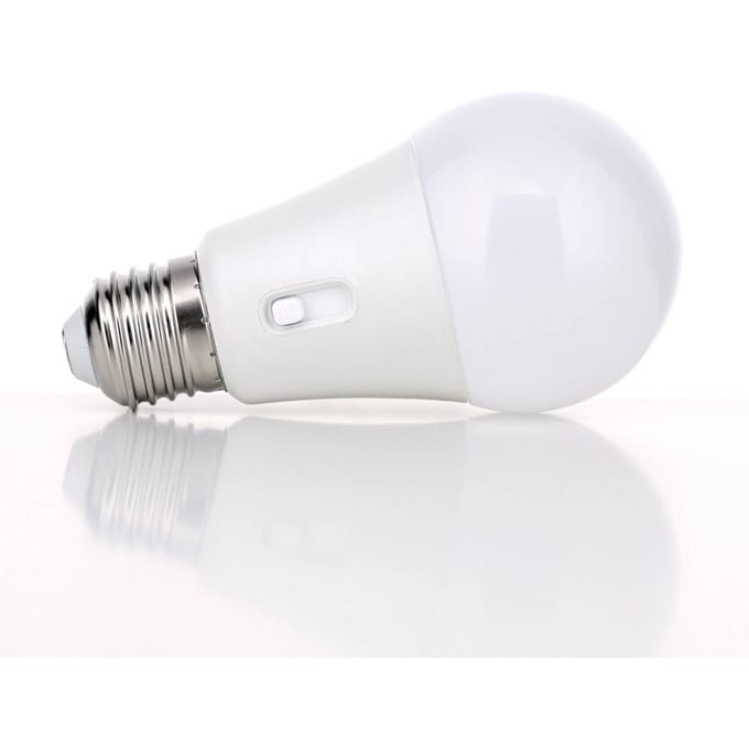 ORION LED lamp E27, 7,3 W, CCT, opaal, 806 lm, dimbaar