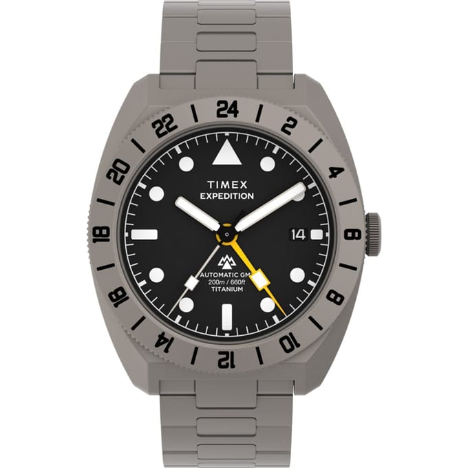 Timex Expedition TW2Y63500 Expedition Pioneer Titanium Automatic GMT Horloge