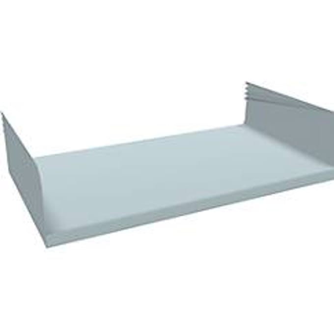 Legbord, met zijsteunen, voor Variabo draagarmstelling, B 750 x D 400 mm