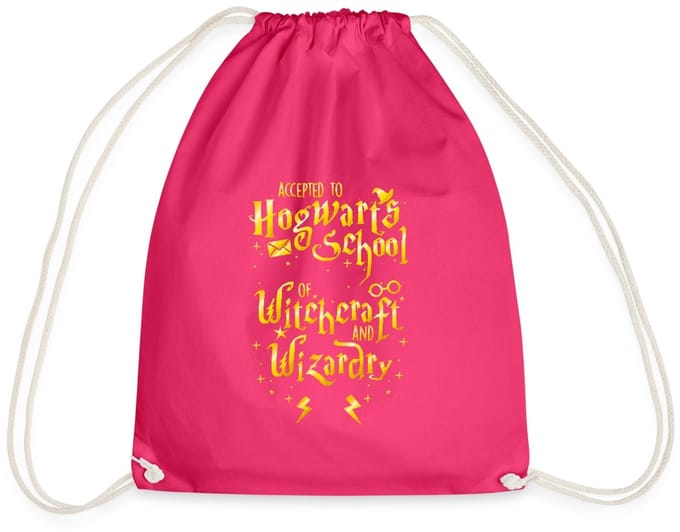 Harry Potter wachtend op mijn brief Gymtas