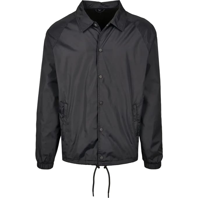 Build your Brand Coach Jacket BY128 - Black - M