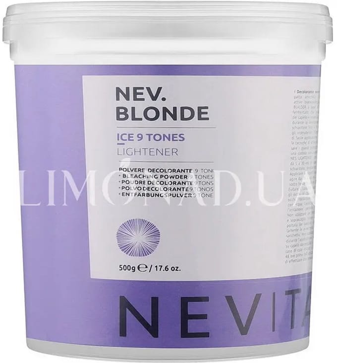 Nevitaly New Blonde Ice 9 Tones Lightener, 500g