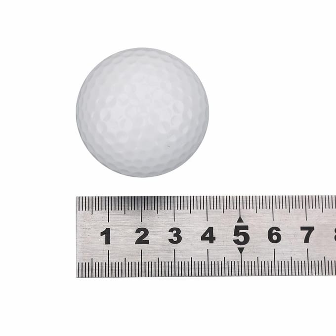 1 Stuk Elektronische LED Verlichting Golfbal voor Donkere Nacht Sport Oefening Training(Roze) white