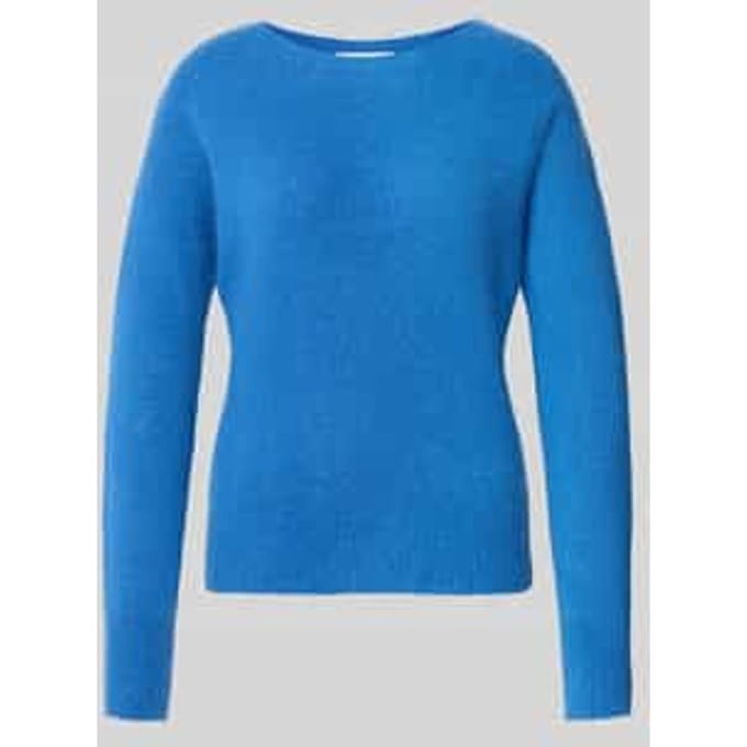 Regular fit shirt met lange mouwen met alpaca-aandeel