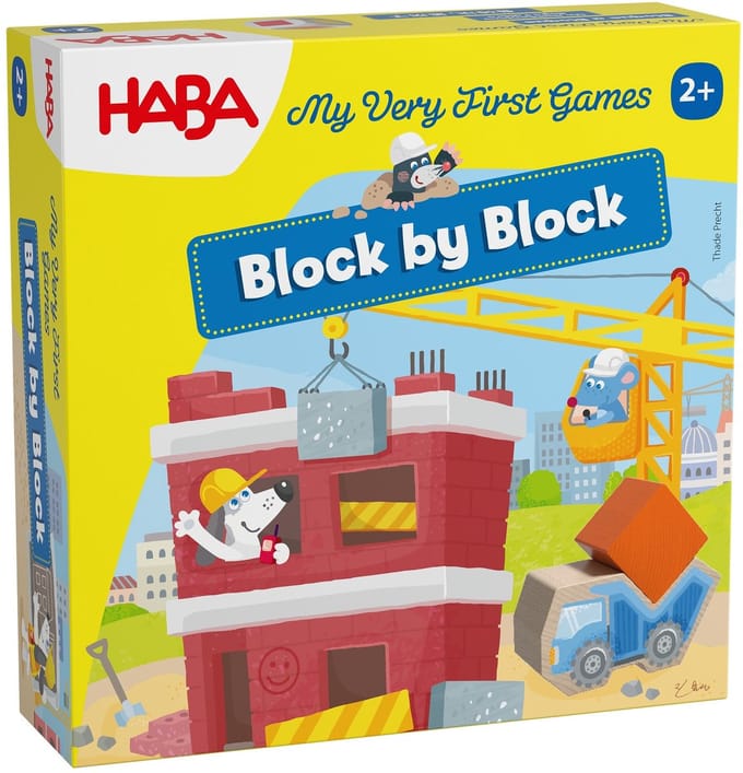 Haba - Mijn eerste spellen - Steen op steen - 2+