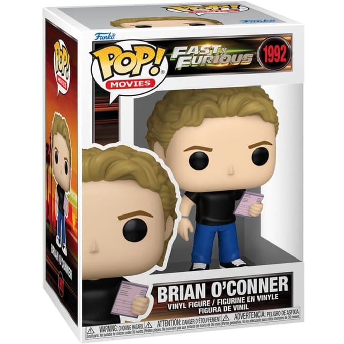 Fast & Furious Brian O'Conner vinylfiguur 1992 Unisex Funko Pop! - Neutraal - Standard