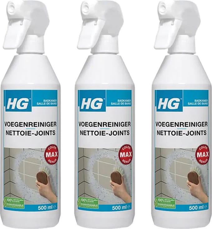 HG Voegenreiniger 3-pack met KD spons
