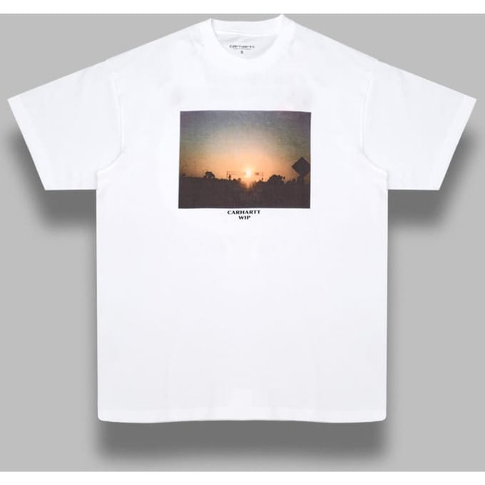 Carhartt S/s Warm Views T-shirt Loose Wit