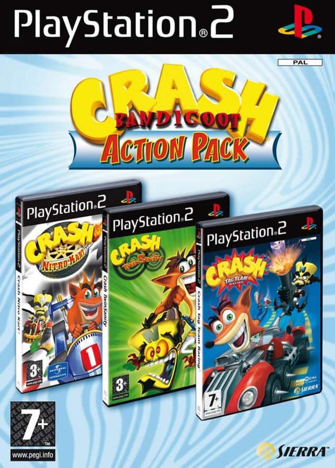 Crash Bandicoot - Action Pack