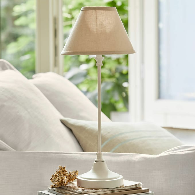 LOBERON Tafellamp Swindon beige/antiekwit