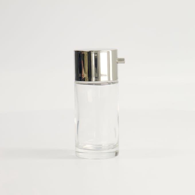 Tokyo Design Studio - Glazen Sausdispenser met Deksel - 100 ml - 11 cm