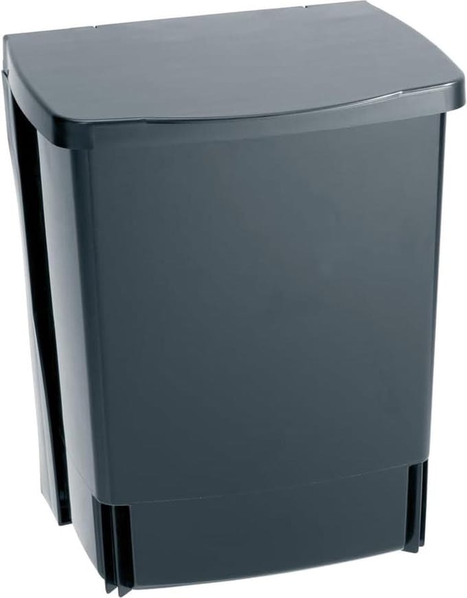 Prullenbak 10L Inbouw Black - Built-in Bin