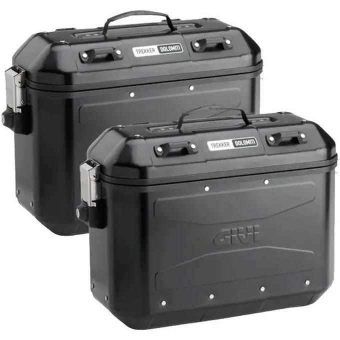 Paar motorkoffers Givi dolomite 36l