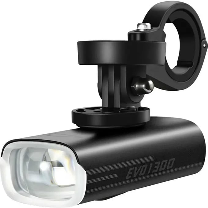 Magicshine Evo 1300 USB Fiets Voorlamp + Afstandsbediening en Garmin Mount