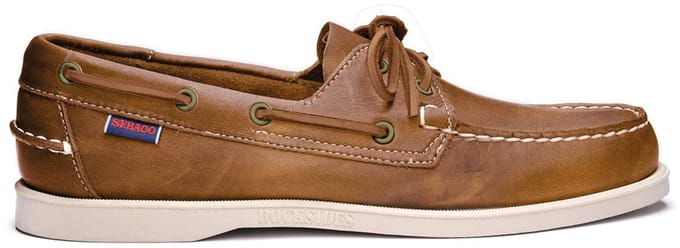 Sebago Docksides bootschoen heren brown-tan, maat 43.5