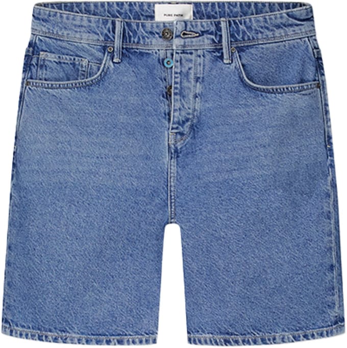 Purewhite The Owen Regular Fit Denim Short