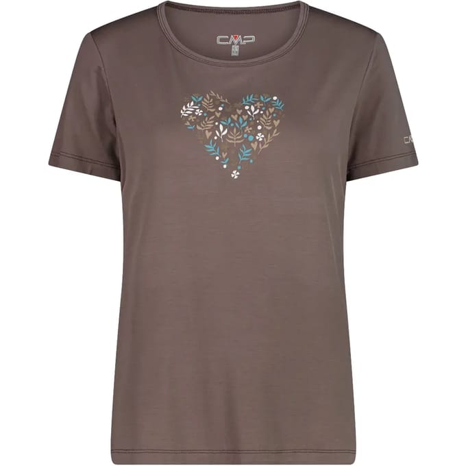 Bloemdruk damesshirt CMP Bamboo
