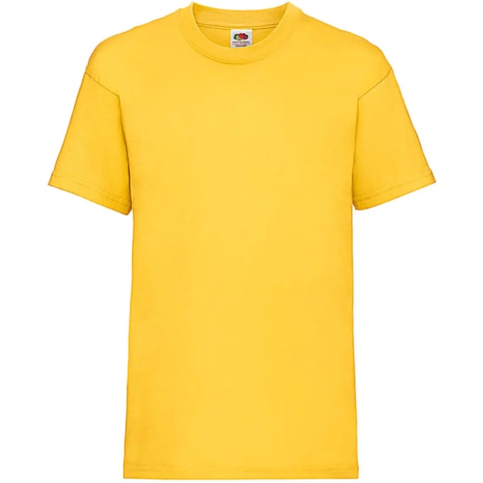 Kinder-T-shirt Fruit of the Loom Valueweight