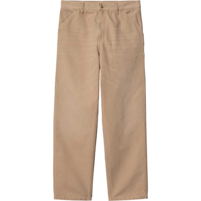 Carhartt Wip Single Knee Broek Bruin