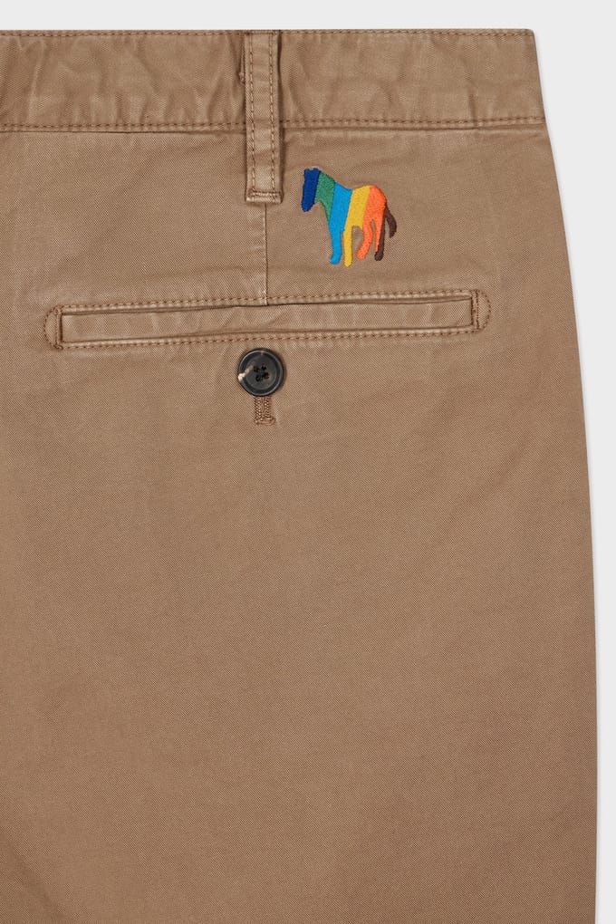 Paul Smith Short Bs Zebra Brown Größe: W29 | Kurze Sporthosen Outlet | Herren | Braun