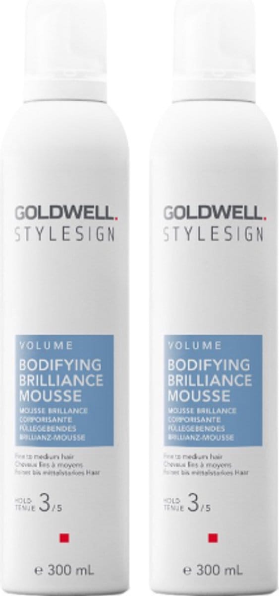 Goldwell - Stylesign Bodifying Brilliance Mousse - voordeelverpakking - 2 x 300ml