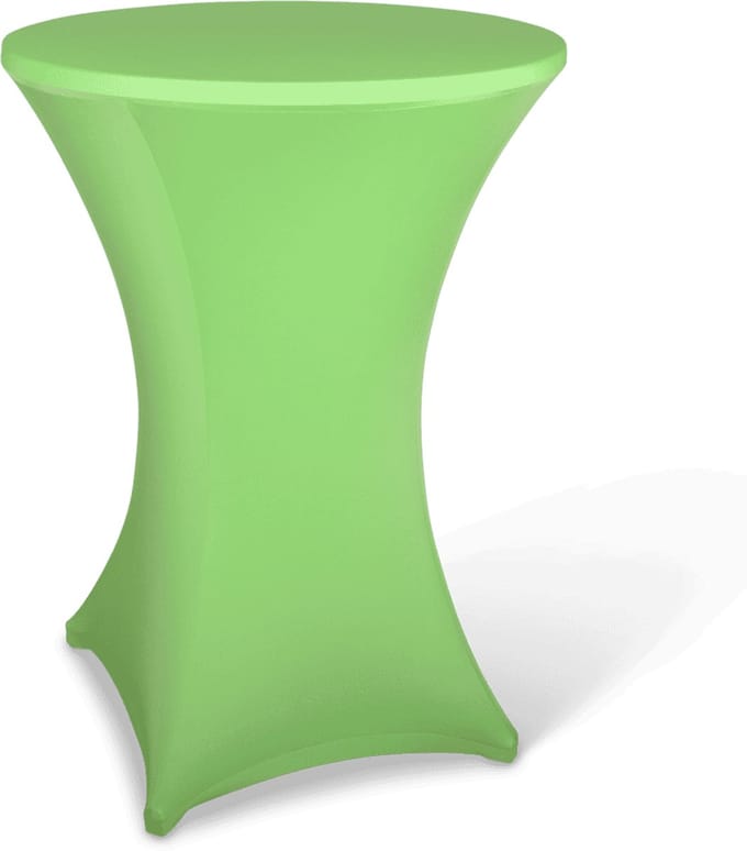 Statafelshop - Statafelrok - Appelgroen - Ø85 cm